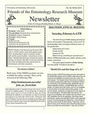 Winter 2015 newsletter cover